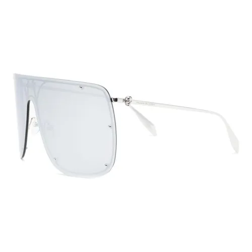 Alexander McQueen Солнцезащитные очки Серые Женские