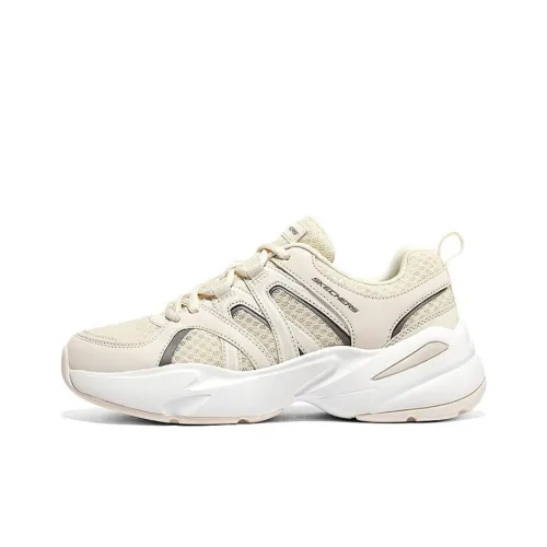 Skechers GO WALK Fle Амортизация Износостойкий Низкий Топ Повседневная Обувь Женская Бежевая