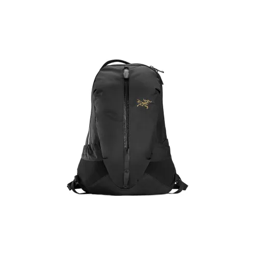 Arcteryx Arro 16L Outdoor Рюкзак Сумка из нейлона Чисто черный