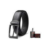 Оружие Цвет Пряжка Крокодиловый узор + Премиум Подарочная коробка