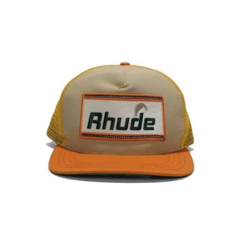 RHUDE Нейлоновые кепки Умбра/Оранжевый Мужской