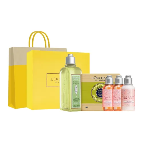 L'OCCITANE Вербена Свежий Шампунь Гель Мыло Коробка Наборы для Ухода Очищение и Контроль Жирности