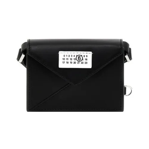 MM6 MAISON MARGIELA Сумка через плечо из коровьей кожи стандартная женская черная