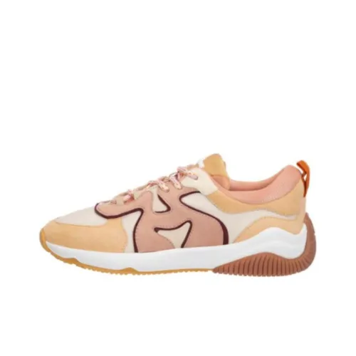 HOGAN H597 Low Топ Спортивная Повседневная Обувь Женская Бежевая