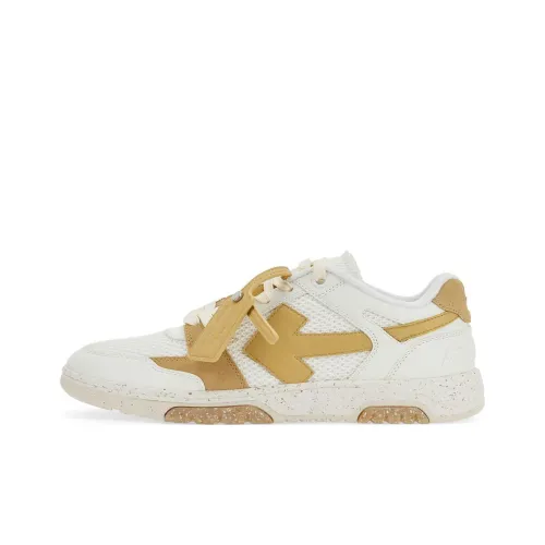 Off Белый Out Of Office Стильные Скейтбординги Мужской Белый Золото