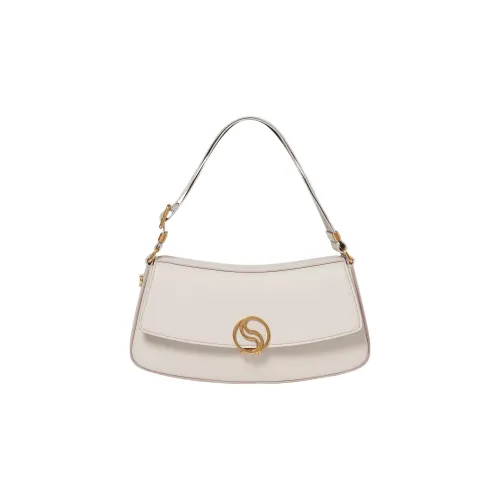 Stella McCartney Переработанный полиэстер Сумка через плечо Женская Белая