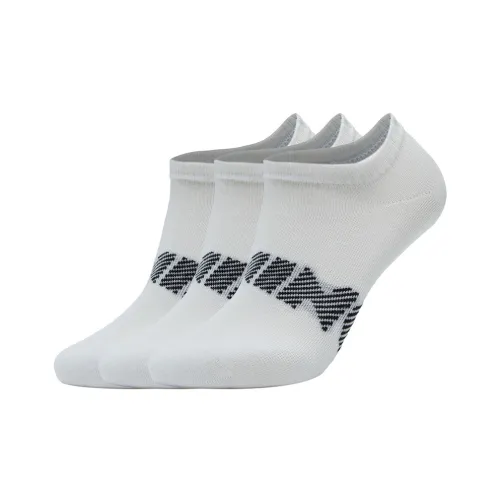LINING Sports Life Collection 3 шт Белый/Белый/Белый Унисекс Носки