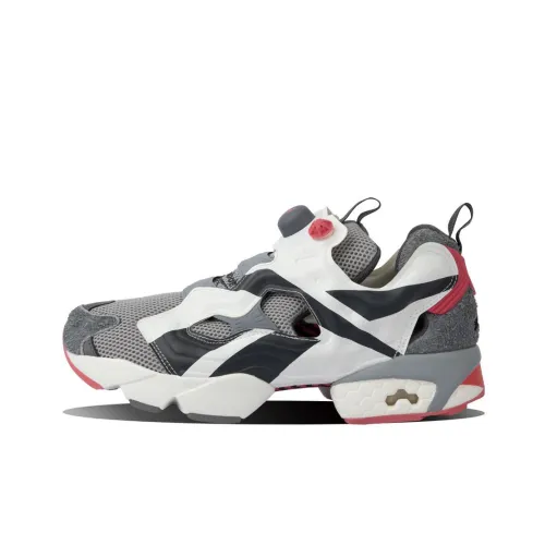 Staple x Reebok совместный бренд Instapump Fury Low Топ Casual Унисекс Серый Белый