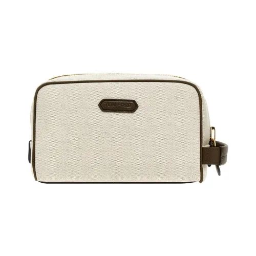 TOM FORD Телячья кожа с хлопком Косметичка Мужская Светлый Умбра