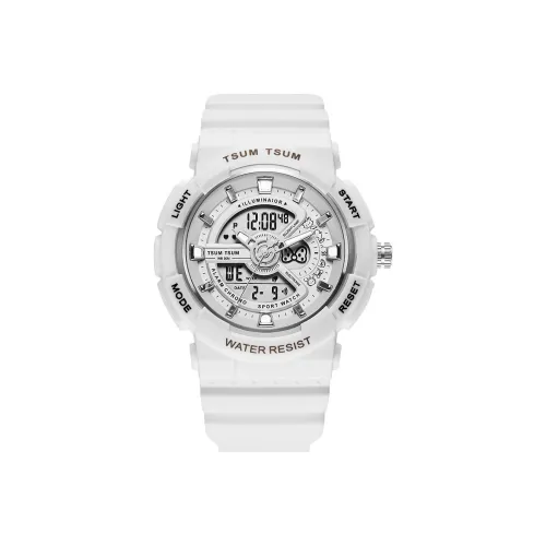 Disney Электронные Механические Часы Силиконовый Ремешок Унисекс Белый Циферблат