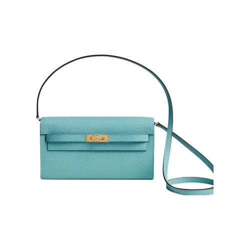 HERMES Kelly To Go Epsom Телячья кожа Сумка через плечо Сумка на плечо Женская
