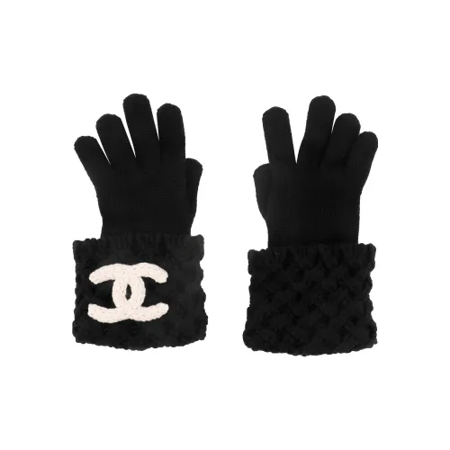 CHANEL Шерсть/Кашемир Вязаные перчатки Унисекс