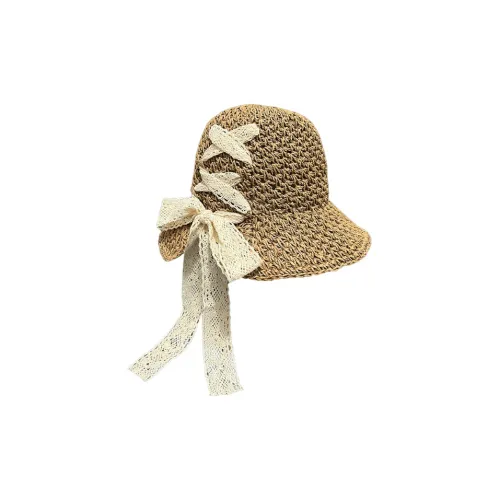 MUYKUY Плетеная соломенная шляпа ведра для женщин