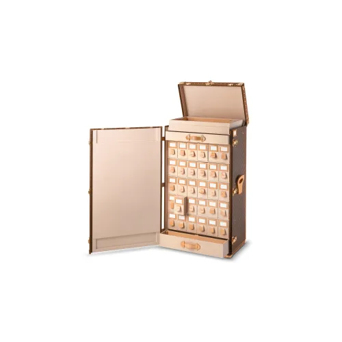 LOUIS VUITTON Кожа Обувь Хранение Коробка Унисекс Коричневый