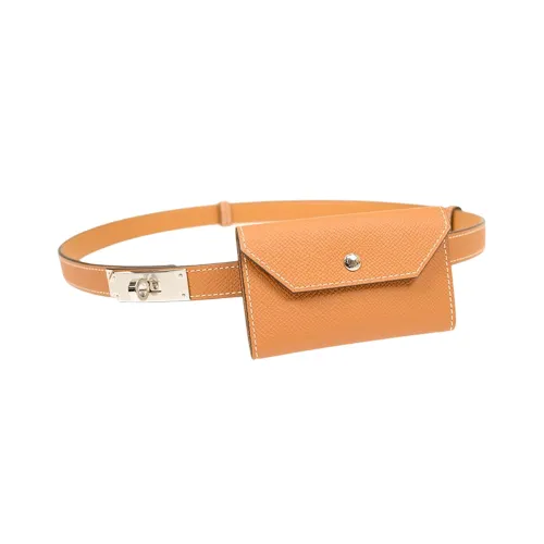 HERMES Kelly Ремни из коровьей кожи Женские Ширина 1,8 см