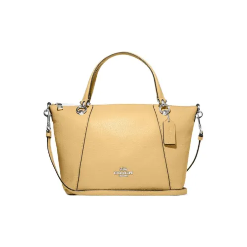 COACH Kacey Кожа Briefcase Сумка Средний Женские Желтый