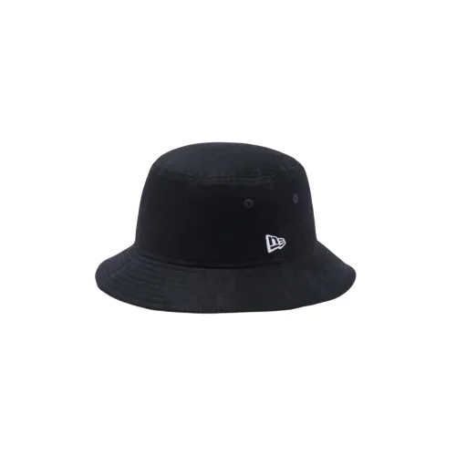 New Era Cotton Bucket Hats Черный Унисекс