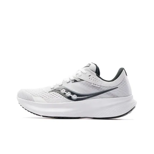 Saucony Ride Yutu 16 Беговые кроссовки Низкий верх Белый Черный Женские