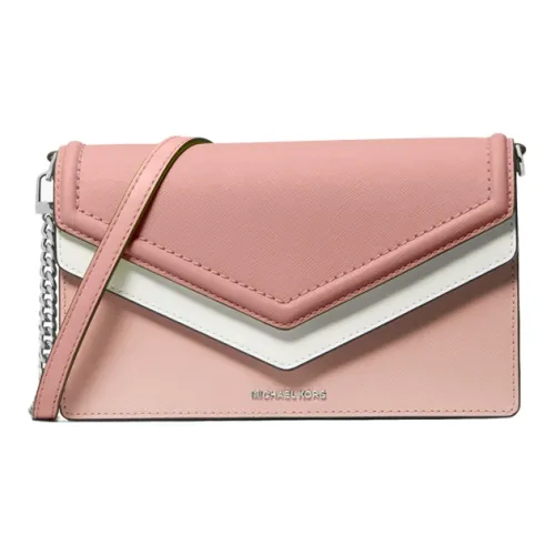 MICHAEL KORS Jet Set Коровья кожа Сумка через плечо Сумка на плечо Большая Женская Светло-розовая
