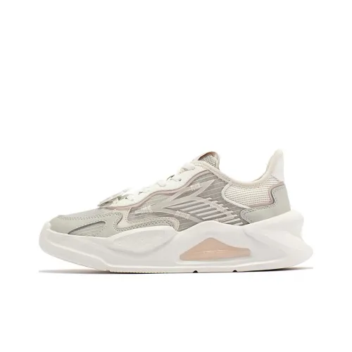 361° Жевательные конфеты устойчивые к истиранию дышащие низкий топ кроссовки для скейтбординга женские серый белый