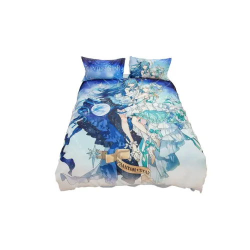 BILIBILIGOODS 2233 Niang Phantom Star Коллекция Звездное Царство Набор постельного белья из 4 предметов Мерч по IP Синий