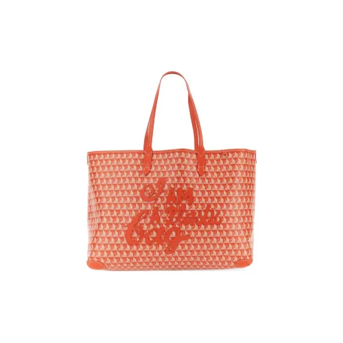 Anya Hindmarch Кожа Тоут Сумка Сумка для покупок Сумка Сумка через плечо Стандартная Женская Красная