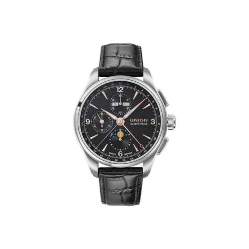 UNION GLASHUTTE SA Автоматический Механический Мужские Часы Belisar Collection 42мм*42мм*0,5мм Черные