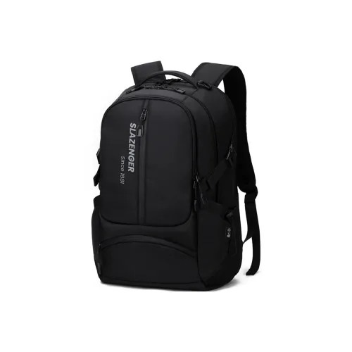 Slazenger Ткань Рюкзак Стандартный Мужской Крутой Черный