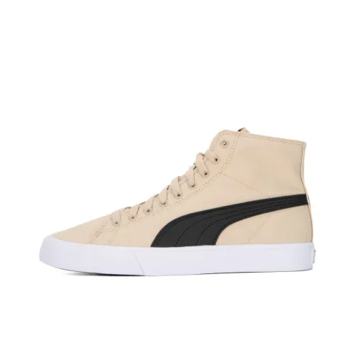 PUMA Bari Аbrasion Resistant Дышащие Высокие Кроссовки для Скейтбординга Унисекс Черные