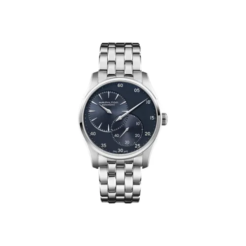 HAMILTON Jazz Series Автоматический Механический Часы Мужские 42 мм Черный Циферблат Корпус из Нержавеющей Стали