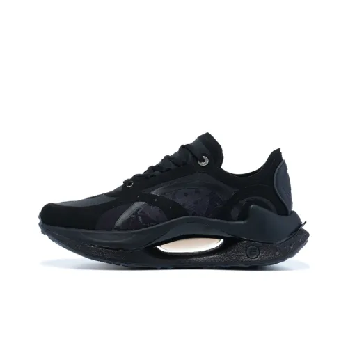 LI NING 1990 Shadow RMX Повседневный Низкий Топ Черный Женский