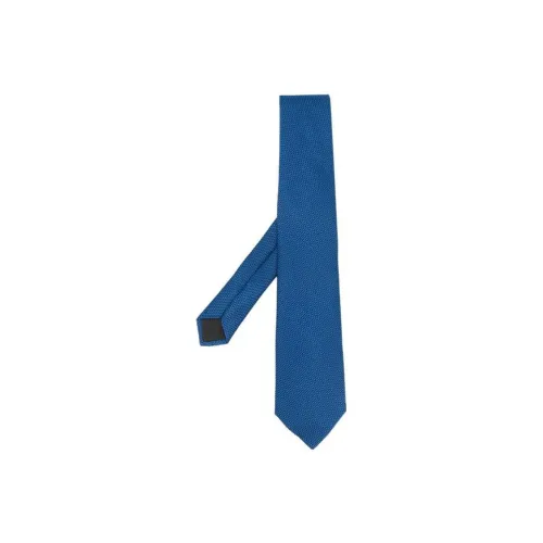 Lanvin Шелковые галстуки, синий, мужской