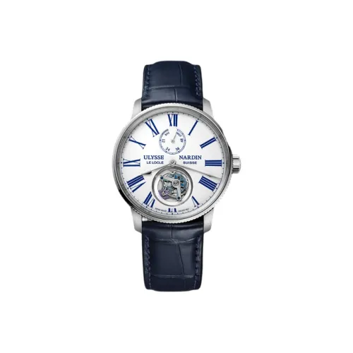ULYSSE NARDIN Автоматический Механический Часы Мужские Nautical Collection 42 мм Белые