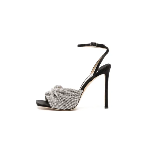 Jimmy Choo One Ремень Сандалии Женские Черные