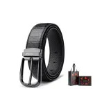 Оружие Цвет Пряжка Крокодиловый узор + Премиум Подарочная коробка