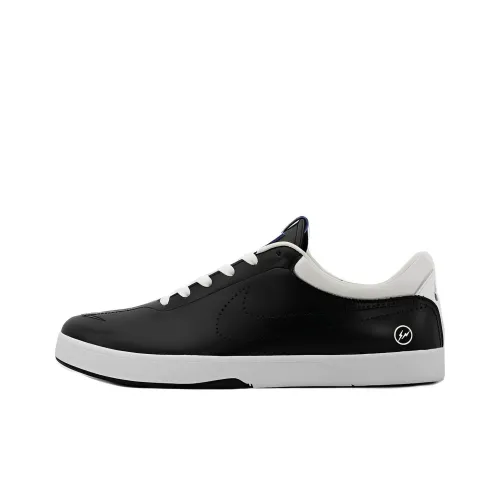 Fragment Design x Nike Eric Koston SB Slip-Resistant Shock Absorbers Low Top Скейтборд Кроссовки Мужские Черно-белые