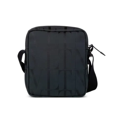 Valentino VLTN Нейлоновая Сумка через плечо Маленькая Мужская Черная