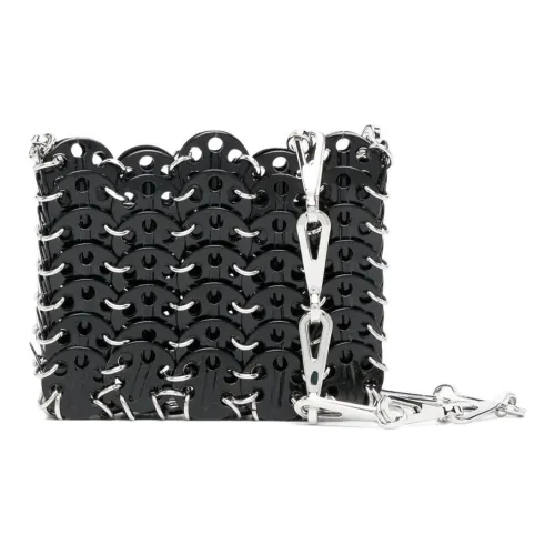 Paco Rabanne Латунь Сумка через плечо Сумка на плечо Экстра мини Женская Черная