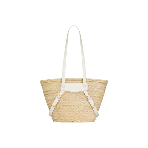 Givenchy Voyou Рафия Корзина Сумка Сумка Сумка через плечо Средняя Женская Натуральная