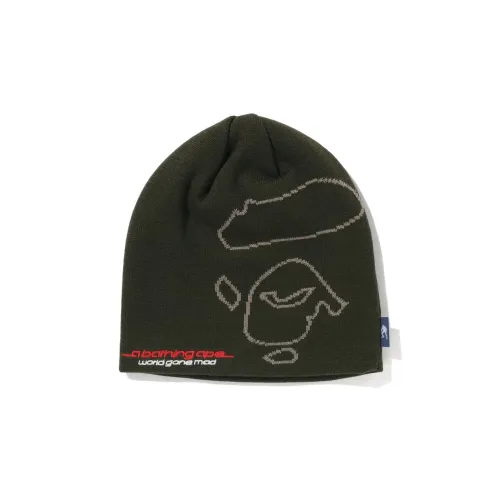 A BATHING APE Шапки-бини Black Unisex