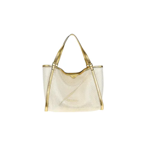 TOM FORD Кожа Тоут Сумка Сумка для покупок Женская Сумка Золото