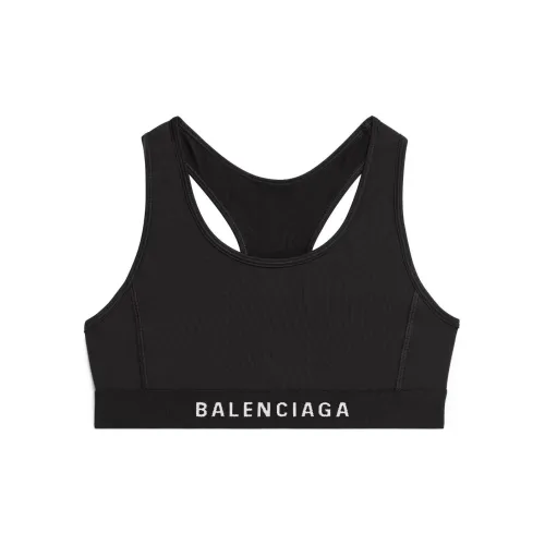 BALENCIAGA Черные Женские Бюстгальтеры