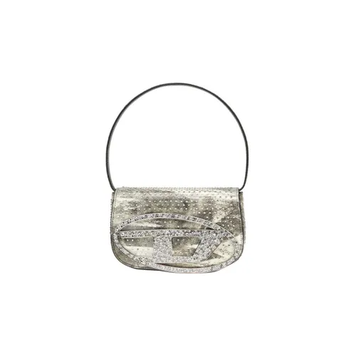 DIESEL Корова Кожа 1DR Сумка Портативная Сумка через плечо Сумка на плечо Женская Хаки