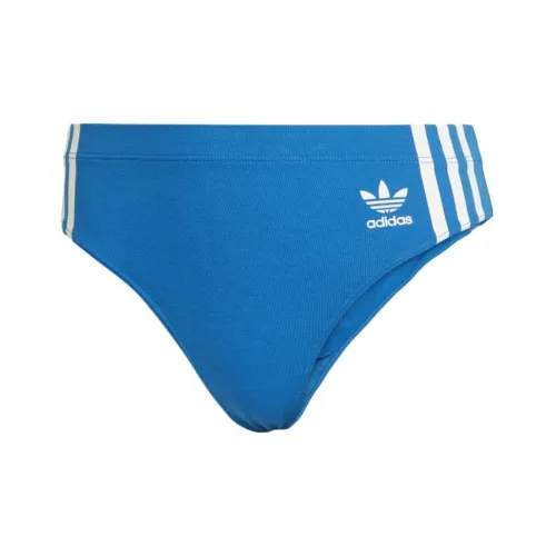 Adidas Originals Adicolor Comfort Flex Хлопок Широкий Боковая сторона Стринг Brief Трусики-бикини Женские 1 упаковка Синий