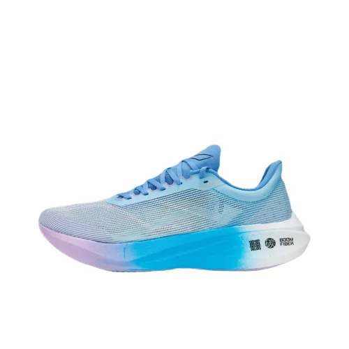 Feidian 3 Challenger Износостойкий Дышащий Низкий Топ Марафон Беговые кроссовки Мужские Фиолетовый Синий