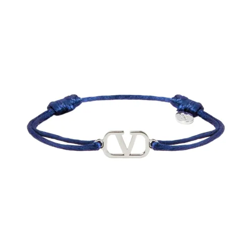 Valentino Brass Bracelets Синий Мужской
