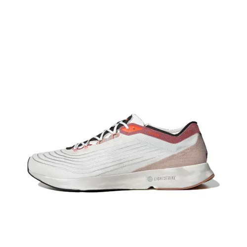 Parley x Adidas Adizero 1 Амортизация Легкий Низкий Топ Карбоновая Плита Тренировочные Беговые Кроссовки Мужские Белые