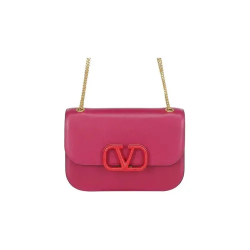 Valentino Телячья кожа Сумка через плечо Сумка на плечо Женская Фуксия