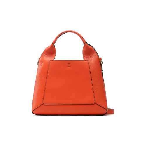 Furla Gilda GRAIN LEATHER Тоут Сумка Сумка для покупок Сумка Большая Женская Апельсин