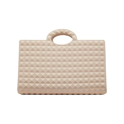 Valentino Резиновый Тоут Сумка Сумка для покупок Сумка на плечо Сумка Женская Бежевая